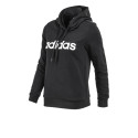 Adidas Training Buzo Con Capucha Adidas Essentials Linear Mujer Negro