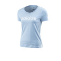 Adidas Urban Remera Adidas Linear 1 Mujer Celeste