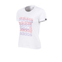 Adidas Moda Remera Adidas Big Graphic Mujer Blanca