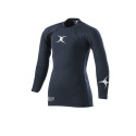 Gilbert Rugby Remera Termica Manga Larga Gilbert Nio Negra