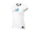 New Balance Urban Remera New Balance Icon Run Graphic Mujer Blanca