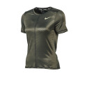Nike Running Remera Nike Dry Miler Mujer Negra