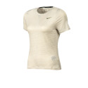 Nike Running Remera Nike Dry Miler Mujer Crudo