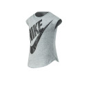 Nike Urban Remera Nike Sin Mangas Jumbo Futura Nia Gris