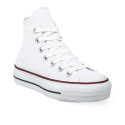 Converse Moda Botas Converse Chuck Taylor All Star Platform Hi Mujer Blanca