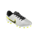 Nike Futbol Botines De Futbol Nike Tiempo Legend 10 Academy FGMG Nio Nia Plateado