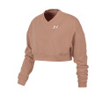 Under Armour Entrenamiento Buzo Corto Under Armour De Entrenamiento Rival Terry Mujer Rosa