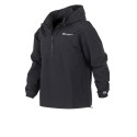 Champion Moda Buzo Rompeviento Medio Cierre Champion Ripstop Negro