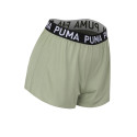 Puma Entrenamiento Calza Corta Puma De Entrenamiento Strong 4 Pulgadas Mujer Verde