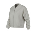Adidas Moda Campera Adidas Bomber Mujer Gris