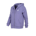 Nike Moda Campera Con Capucha Nike Sportswear Club Mujer Lila