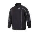 Kappa Moda Campera Kappa Banda Unisex Negra
