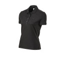 Lacoste Moda Chomba Lacoste Pique Lisa Mujer Negra