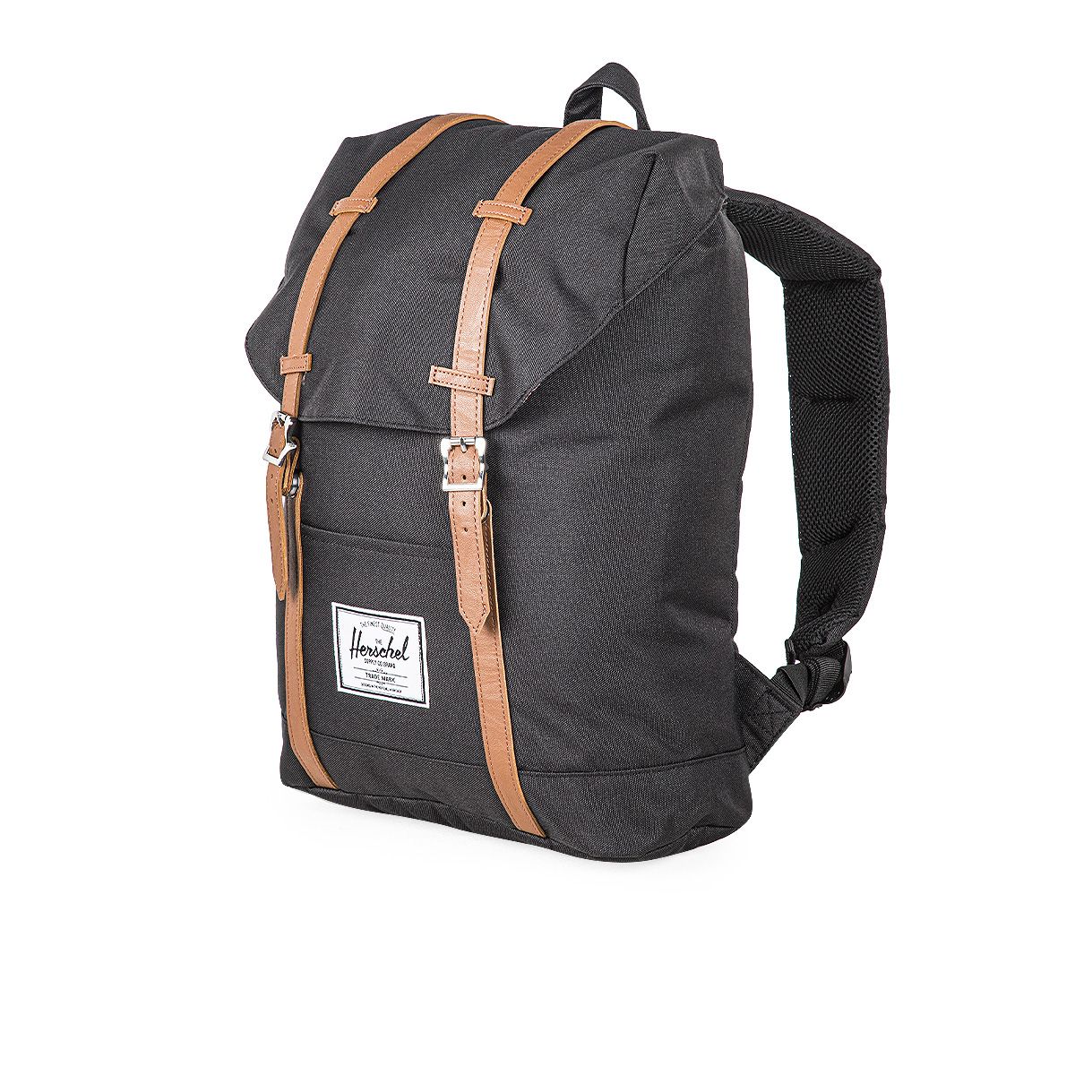 Mochila Herschel Retreat Negra, Solo Deportes