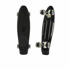 Gold Skate Mini Longboard Gold Negro 