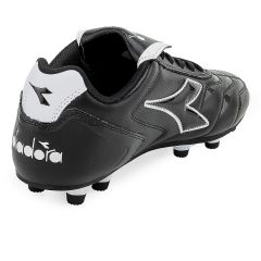 Botines De Futbol Diadora Clasico FG Cuero Negro
