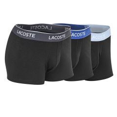Boxer Lacoste Pack X3 Negro