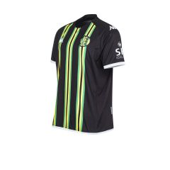 Kappa Futbol Camiseta De Aldosivi Kappa Alternativa Negra