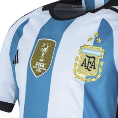 Adidas Futbol Camiseta De Argentina Adidas Titular 3 Estrellas Bordada Niño Niña