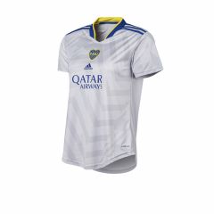 Camiseta De Boca Adidas Alternativa Mujer Gris