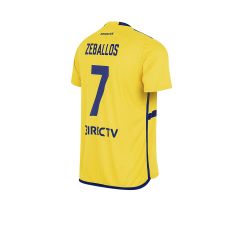 Adidas Futbol Camiseta De Boca Adidas Alternativa Zeballos 7 Amarilla