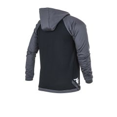 Kappa Futbol Campera De Racing Con Capucha Kappa Salida Gris