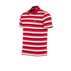 Lacoste Moda Chomba Lacoste Rayada Roja