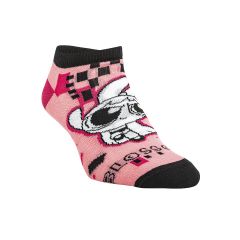 Collab Moda Medias Soquete Collab Powerpuff Mujer Rosa
