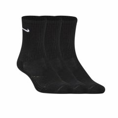 Nike Training Media Nike Pack X3 Cushion Crew Niño Negra