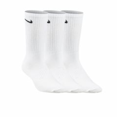 Nike Entrenamiento Medias Caña Alta Pack X3 Nike Everyday Lightweight Blanca