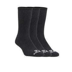 Medias Con Caña Pack X3 Topper Casual Negra