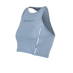 Reebok Moda Musculosa Reebok Piping Mujer Celeste