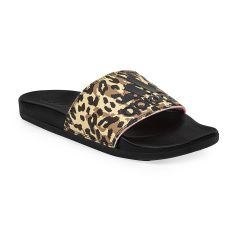 Adidas Moda Ojotas Adidas Adilette Comfort Mujer Animal Print