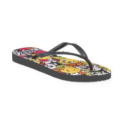 Ojotas Looney Tunes Mujer Negra