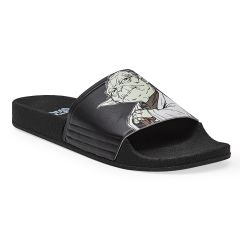 Star Wars Moda Ojotas Star Wars Yoda Negra