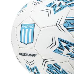 Dribbling Futbol Pelota De Racing DRB Estadios Numero 5 Blanca