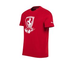Puma Motorsport Remera Puma Ferrari Race Big Shield Roja