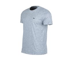 Lacoste Moda Remera Lacoste Lisa Gris