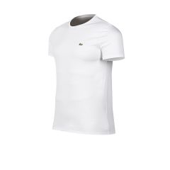 Lacoste Moda Remera Lacoste Lisa Blanca