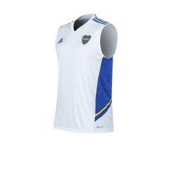 Adidas Futbol Musculosa De Boca Adidas Blanca