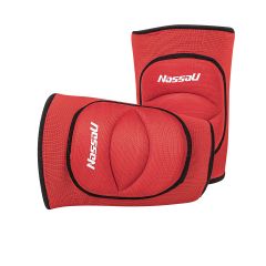 Nassau Voley Rodilleras De Voley Nassau Cover Roja