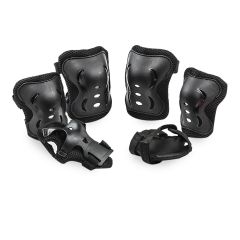 Atletic Rollers Set Proteccion Atletic  Niño Negro