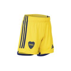 Short De Boca Adidas Alternativo Niño Amarillo