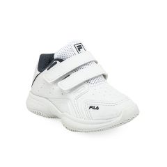 Fila Tenis Zapatilla Fila Lugano 6.0 Velcro Bebe Blanca