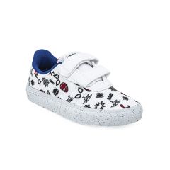 Zapatillas Adidas X Marvel Vulcraid3r Spiderman Bebe Blanca