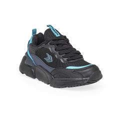 Atomik Moda Zapatillas Atomik Casual Cordon Real Niño Niña Negra