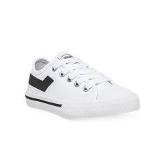 Zapatillas Pony Shooter Ox Canvas Niño Niña Blanca