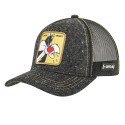 Capslab Moda Gorra Capslab Looney Tunes Sylvester Negra