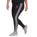 Adidas Moda Calza Adidas Essentials 3 Tiras Mujer Negra
