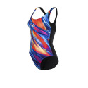 One Step Natacion Malla Enteriza One Step Frente Estampado Mujer Negra